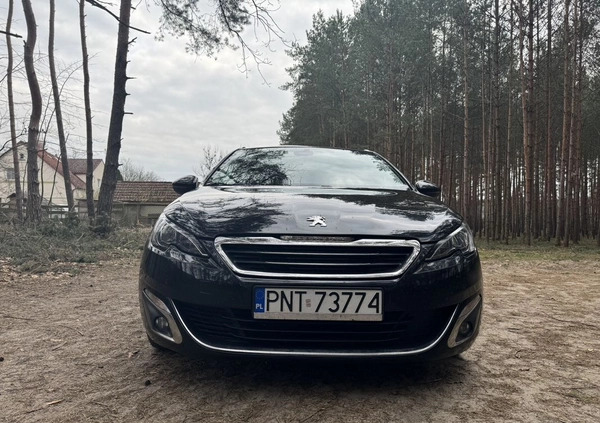 Peugeot 308 cena 43000 przebieg: 134232, rok produkcji 2016 z Pilawa małe 352